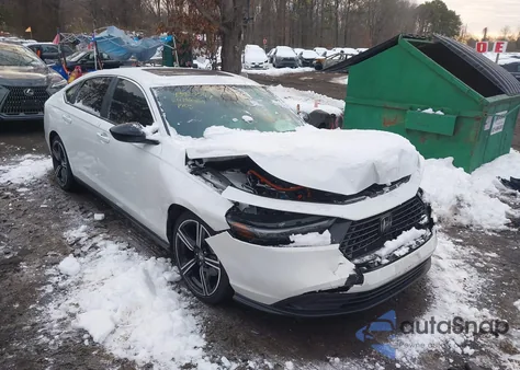 2024 Honda Accord Hybrid Sport из США, поврежденный, VIN 1HGCY2F51RA084441